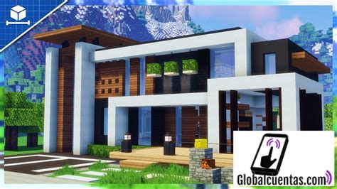 casas minecraft modernas|Casas en Minecraft: 25 Diseños e ideas para construir .